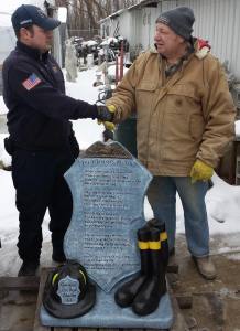 Fred Kober with Greenville Fire Dept.