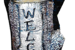 2B-20 Large Standing Bear Welcome