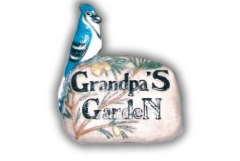 Grandpa's Garden Stone