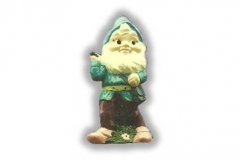 Large Gnome with Pick