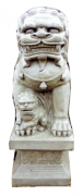 17B-45 Foo dog with baby