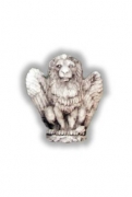 Winged Gargoyle-Lion Face