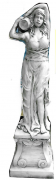 19D-18 Grecian Lady on Pedestal
