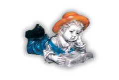 Laying Book Boy