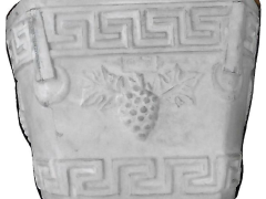 20C-05 Round End Grecian Planter