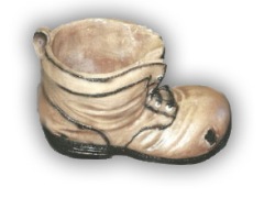 Large Old Shoe Planter