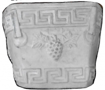 20C-05 Round End Grecian Planter